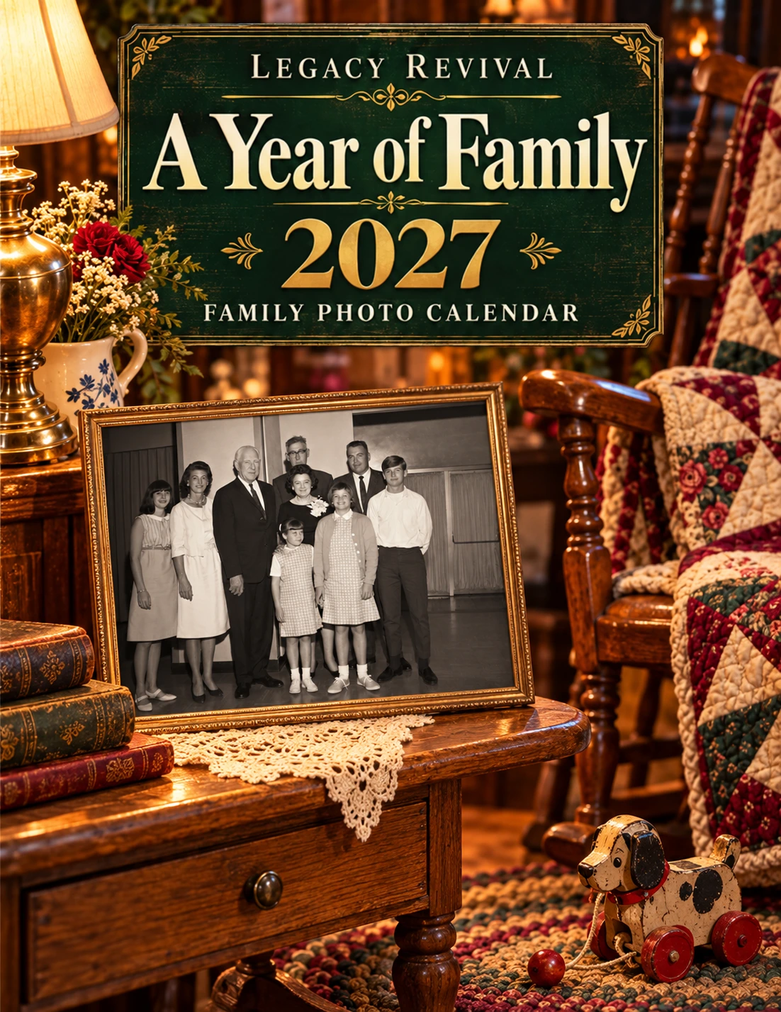 Example of a personalized family calendar